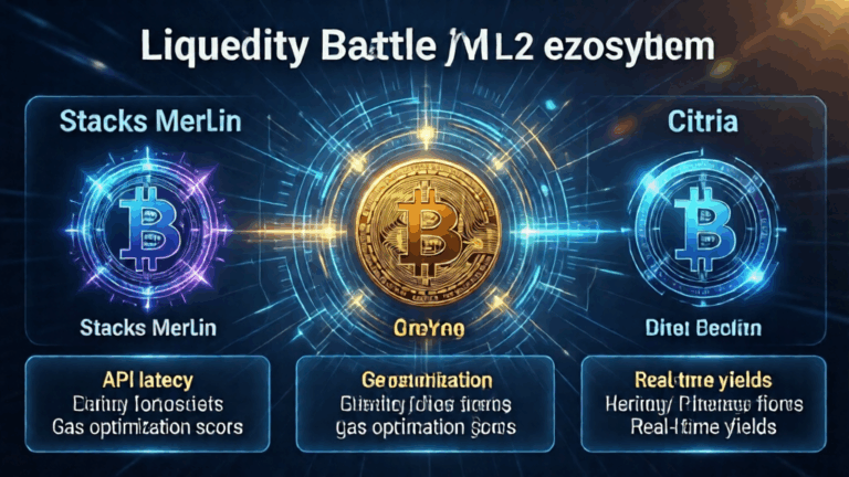 The Bitcoin L2 War: Why Stacks, Merlin, and Citrea are Fighting for Liquidity