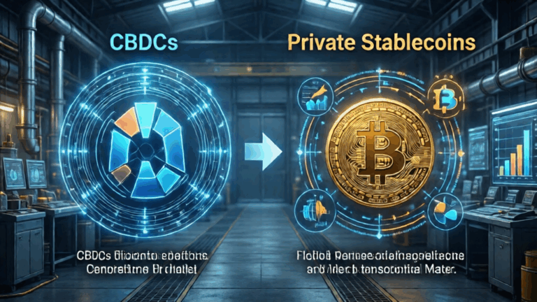 CBDCs vs. Private Stablecoins: The Industrial Choice for Settlements