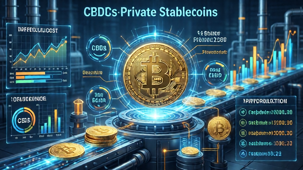 CBDCs vs. Private Stablecoins: The Industrial Choice for Settlements